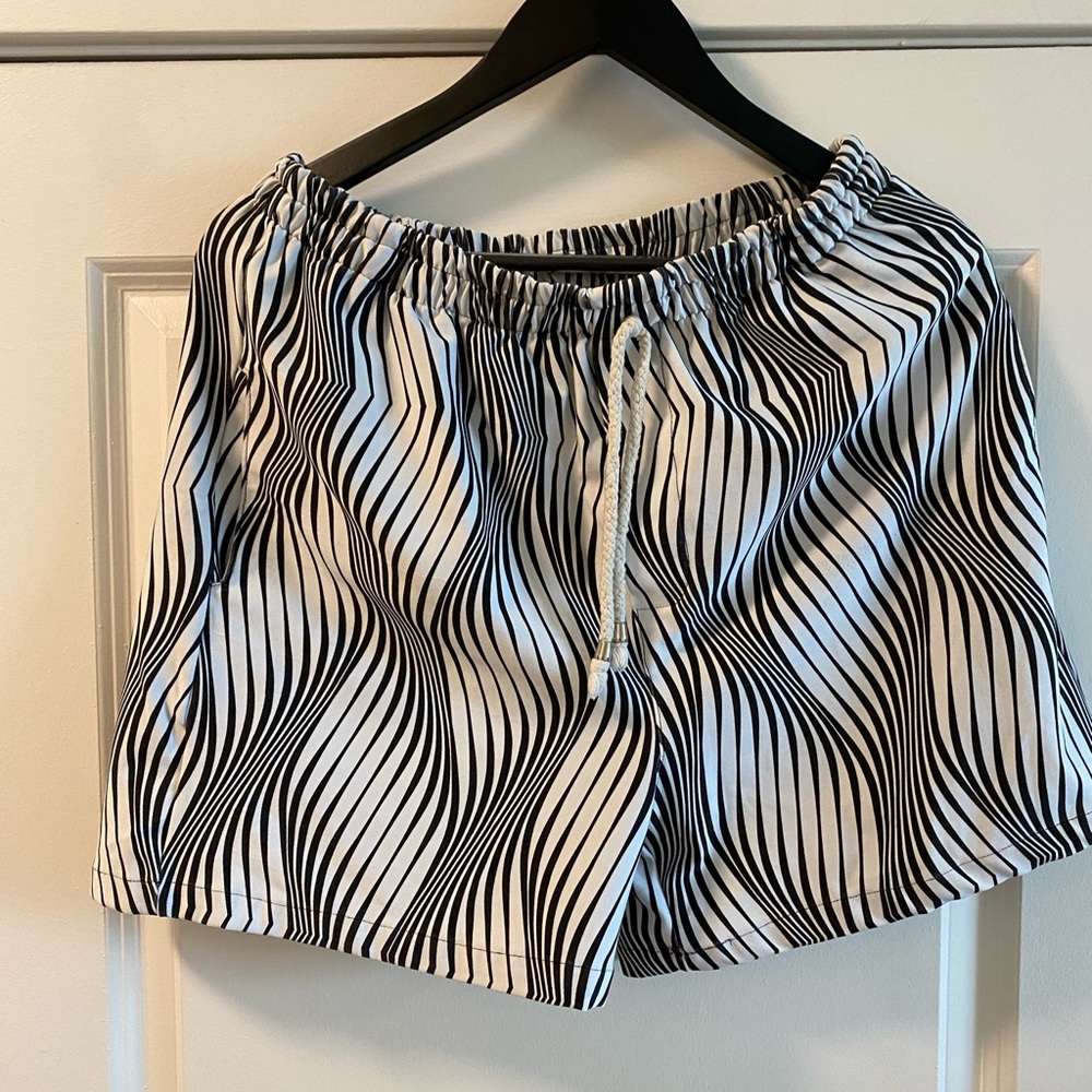 Zebra style shorts